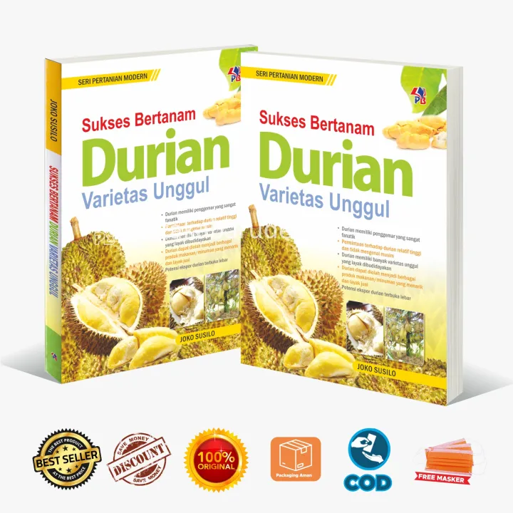 Buku Sukses Bertanam Durian Varietas Unggul SPM | Lazada Indonesia