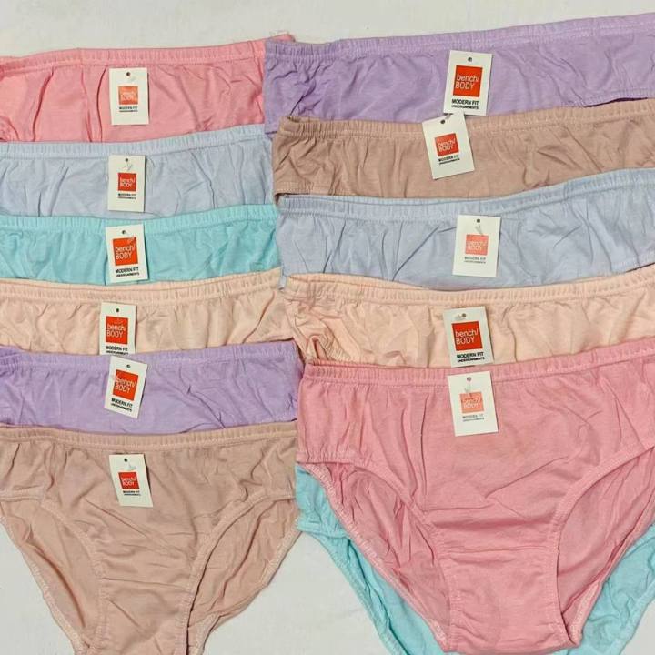 12pcs plain underwear ladies panty | Lazada PH