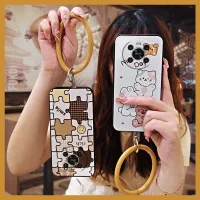 heat dissipation The New Phone Case For Huawei Honor X9 4G creative cute couple texture cartoon youth soft shell ring