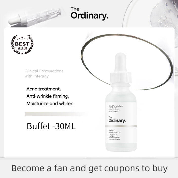 The Ordinary Buffet Multi Technology Peptide Serum 30ml Lazada Ph