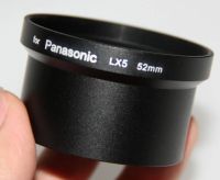 52 มม. 52 มม. ฟิลเตอร์เมาท์เลนส์อะแดปเตอร์แหวนท่อสำหรับกล้อง Panasonic LX5 lx7-gnhgfhjgh