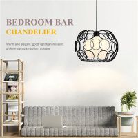 Black Vintage Industrial Ceiling Lamp Vintage Chandelier Cafe Bar Restaurant Lights Simple Creative Lamps Nordic Dining Room Lights Bedroom Bars Chandeliers