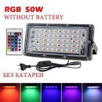 Led Flood Light RGB AC 220V 230V Outdoor Floodlight Spotlight IP65 50W 100W 150W Street Garden Wall Landscape LED Linghting Lamp