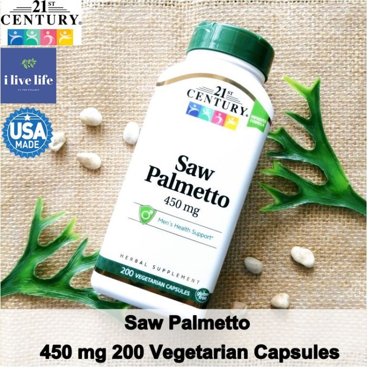 สารสกัดซอว์ปาลเมตโต้-saw-palmetto-450-mg-200-vegetarian-capsules-21st-century