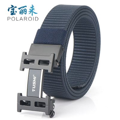 The new 2022 3.5 automatically leisure joker jeans belt really light durable nylon belts ☃♤