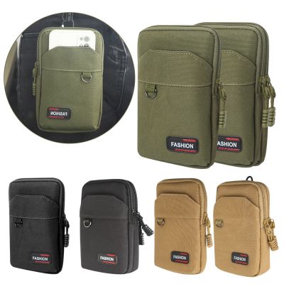Nylon Tactical Bag Outdoor Molle Military Waist Fanny Pack Men Phone Pouch Camping Hunting Tactical Waist Bag EDC Gear Purses Running Belt