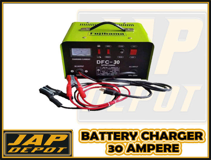 FUJIHAMA BATTERY CHARGER DFC30 AUTOMOTIVE STARTER, BATTERY CHARGER Lazada PH