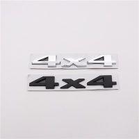 KLL 1X 3D Metal 4X4 Car Side Fender Rear Trunk Emblem Badge Sticker Decals suit for Universal car accessories decoration styling