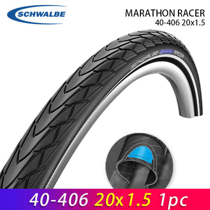 SCHWALBE 20 Inch Marathon Racer 40406 20x1.50 Level 4 Protection