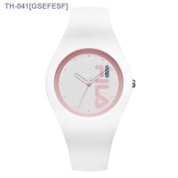 ✜ FILA FILA watch officer lovers table a pair of men and women students silicone fashion colours sports jelly table of 6024