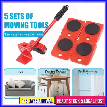  PRIMO SUPPLY Furniture Moving Tool - Heavy Furniture Corner  Sliders - Mover Tool Set for Office, Home, Shop, Garage Heavy Lifter -  Appliance Moving System - Easy Moving Appliance Rollers Logistics