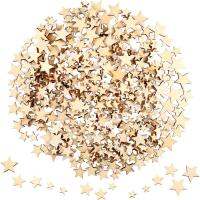 【YF】✳  100-500 Slices Mixed Size Star Tags Wedding Crafts