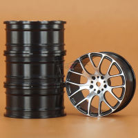 110 Flat Sports Drift Racing Model Cars Parts Aluminum alloy Metal Wheel Hub Rims Wheels Tire for HSP94123 Sakura D4