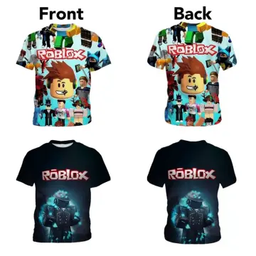 Roblox Boys Clothing 2022 Summer Boys T-shirt Kawaii Roblox 3d