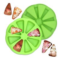 8-hole Silicone Cake Mold Household Diy Toast Baking Tools Pizza Plate Baking Decoration Tools Kitchen Baking Accessories