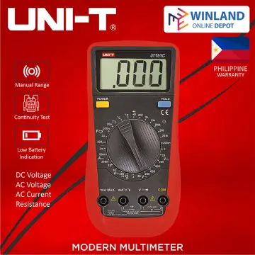  UNI-T AC/DC Modern Digital Auto Ranging Multimeter (Multitester  True RMS) : Tools & Home Improvement