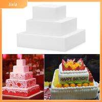 LIXIA 4/6/8/ inch อุปกรณ์ครัว โฟม Sugarcraft แม่พิมพ์อบ รูปแบบการฝึก เค้กดัมมี่ แม่พิมพ์เค้กโฟม