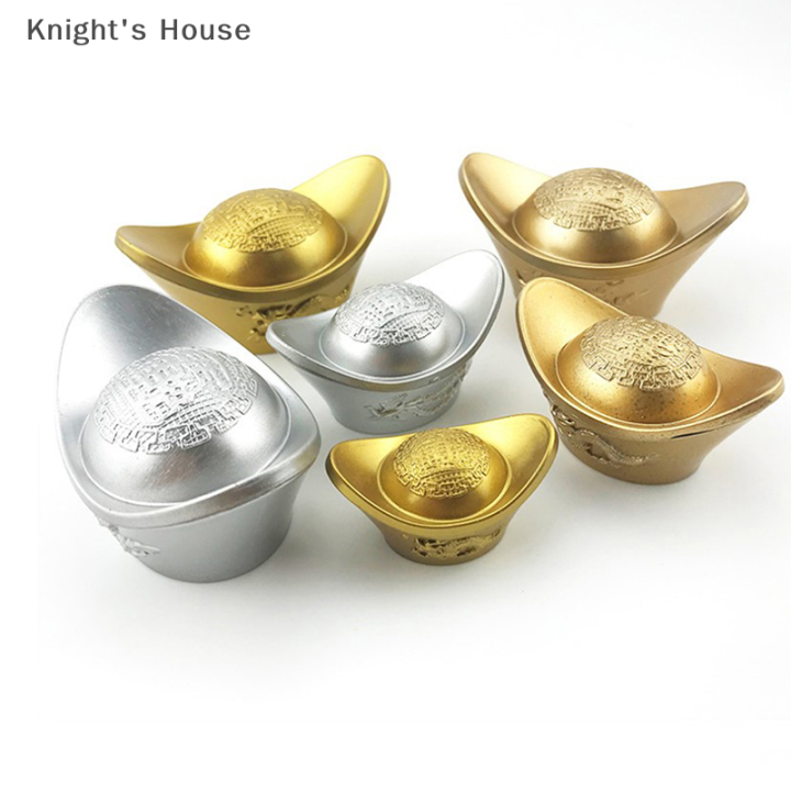 knights-house-ทองปลอมจีนโบราณ-yuanbao-ingot-เครื่องประดับเฟิง-shui-ขนาดเล็ก-wealth-gold-ingot-ตกแต่งบ้านของขวัญ