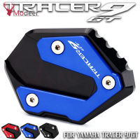 For Yamaha Tracer 9 9GT TRACER9 GT -2022 Motorcycle accessories Side Stand Pad Plate Kickstand Enlarger Support Extension