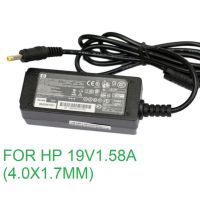 PRO+++ โปรโมชั่น Adapter Notebook อะแดปเตอร์ For HP 19V 1.58A หัว 4.0*1.7 mm (สีดำ) มีบริการจัดส่ง อะ แด ป เตอร์ อะแดปเตอร์ รถยนต์