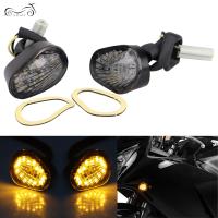 1Pair Motorcycle Amber LED Turn Signal Light Indicator Lamp Flush Mount For Yamaha YZF R6 2003-2005 R6S 2006-2007 R1 2002-2014