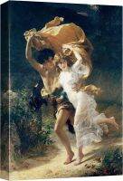 ศิลปะบนผืนผ้าใบสำหรับติดกำแพง1ชิ้น-เขาพายุโดย Pierre Auguste Cot คนภาพประกอบประวัติศาสตร์สมัยใหม่-ศิลปะบ้านสมัยใหม่,ตกแต่งผนัง,แขวนได้ในห้องนั่งเล่น,ห้องนอนและสำนักงาน