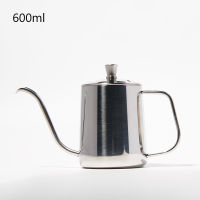 600ml Drip Kettle Coffee Tea Pot Non-stick Coating Food Grade Gooseneck Kettle Pour Over Coffee Hand Drip Pot Coffee Pots