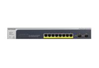 Smart Switch Series (GS510TPP) 8-Port Gigabit Ethernet High-Power PoE+ Smart Switch with 2 Dedicated SFP Ports (190W)