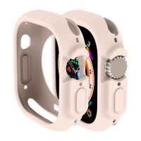 เคสสำหรับ Apple Watch ปกป้องแบบพิเศษ49มม. สำหรับฝาครอบซิลิโคน TPU กันกระแทกทุกด้านเคสขนาด49มม. สำหรับ Apple Watch