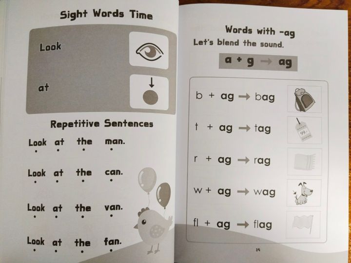 หนังสือเด็ก-เสริมทักษะการเรียนรู้ภาษาอังกฤษ-fun-blending-phonics-workbook-level-1-สนุกกับการผสมคำ-ภาษาอังกฤษ-ด้วย-โฟนิกส์-เลเวล-1