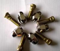 [HOT AIXUSACJWII 526] STARPAD สำหรับ MITSUBISHI Car Lancer ยาง Nut V3v5 Nsutite V6 Nsutite ขอบสกรู Bolt Nuts/nut เก่งกาจ (5ชิ้น/ล็อต)