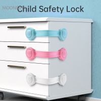 【CW】 10Pcs/Lot Baby Safety Lock Drawer Locking Doors for Children  39;s Kids Plastic Protection