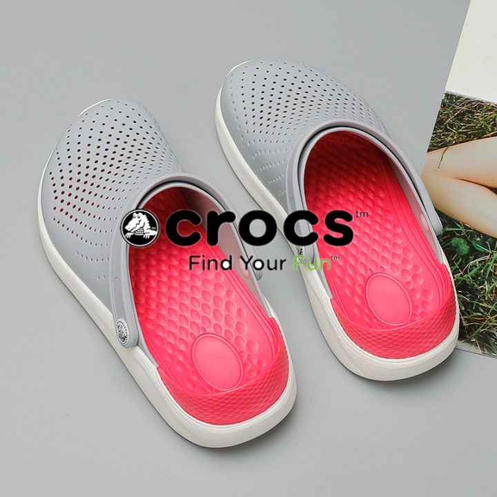 crocs-รองเท้า-รองเท้าแตะแฟชั่นสุดฮิต-สไตล์วัยรุ่น-ลำลอง-น้ำหนักเบา-ใส่ได้ทุกเพศทุกวัย