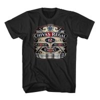 [High quality inventory]  Chivas Regal Scotch Whiskey T-Shirt Cottton Birthday Gift