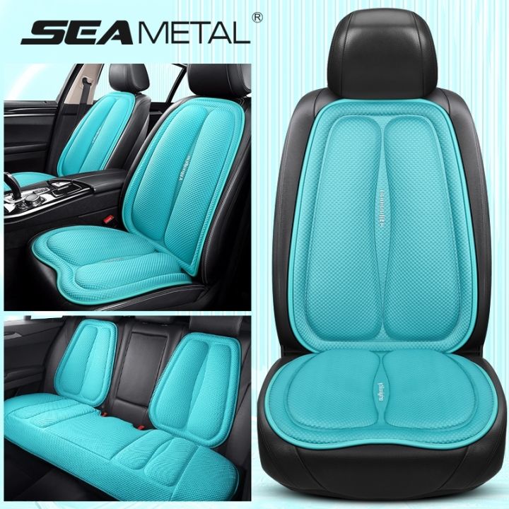 Seametal Ice Silk Cool Pad Car Seat Cover Four Seasons Universal Breathable Cooling Soft And