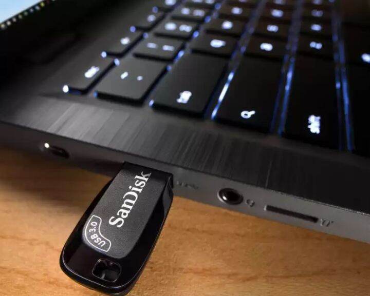 sandisk-ultra-shift-usb-3-0-flash-drive-128gb-ของแท้-รับประกันสินค้า-5-ปี