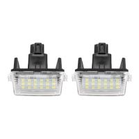 โคมไฟแผ่นตัวเลขป้ายทะเบียน Led รถยนต์สำหรับ Toyota Camry/Yaris/ez/vios/corolla/levin อุปกรณ์เสริมรถยนต์