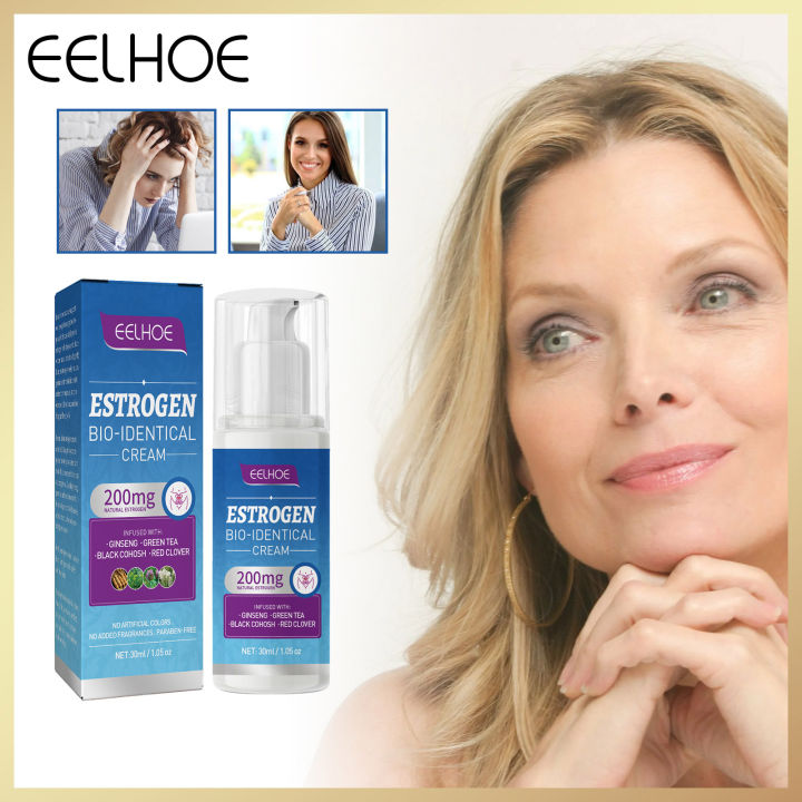Eelhoe Estrogen Bio-identical Cream Reduce Female Climacteric Fatigue ...