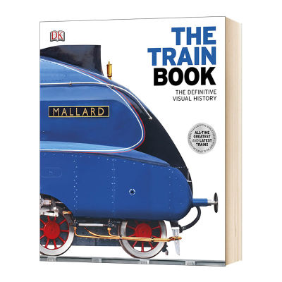 Train encyclopedia English original the train Book Visual History Illustrated Atlas DK Popular Science Encyclopedia hardcover English original English book