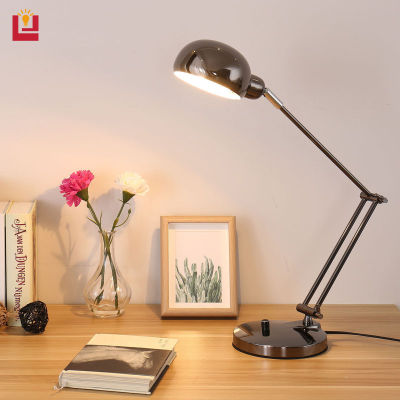 YONUO โคมไฟตั้งโต๊ะLED โคมไฟตั้งโต๊ะ ไฟตั้งโต๊ะอ่านหนังสือ โคมไฟอ่านหนังสือ ไฟโต๊ะทํางาน โคมไฟ table lamp ดีไซน์ทันสมัย ปรับระดับได้