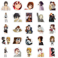 January 50pcs Horimiya Anime Stickers Hori Kyōko Miyamura Izumi Sticker for Laptop Skateboard Suitcase Hot Japanese Stickers Decals Toys 【hot】