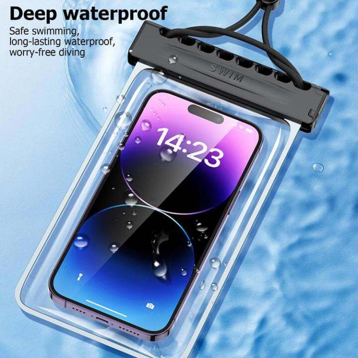 waterproof-phone-case-floating-touchscreen-dry-bag-for-outdoor-travel-essentials-sandproof-phone-pouch-for-snorkeling-water-park-rafting-classic