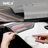 สีโปร่งใส (4T0), WACA เทปใสนาโน ยาว 3M (1ชิ้น)กันกระแทก กันรอยขีดขวน กันกระแทก กันชน กันรอยสเกิร์ต กันกระแทกขอบประตู ชายบันได กันรอยฝาท้าย กันรอยรอบคัน กันรอยหน้ารถ กันรอยประตู (1ชิ้น) ^FSA