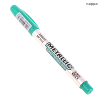 ✨[nappa] ปากกามาร์กเกอร์สีทองและเงินกันน้ำสีโลหะแบบทำมือสำหรับการวาดภาพนักเรียนปากกางานฝีมือ