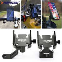 สำหรับ TRIUMPH Daytona 675 675R 1050 T955 Street Triple R Tiger 800 XCX / XRX รถจักรยานยนต์ CNC Case For Mobile Phone Portable Universal Phone Holder Phone Stand ัวป๊อปติดมือถือที่ติดหลังมือถือ (วงเล็บ T100 Triple R Street T120