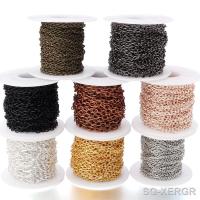 【hot】♧☄∋  5-10 Yards/Roll Necklace Chain Bulk Chains Jewelry Making Findings Materials