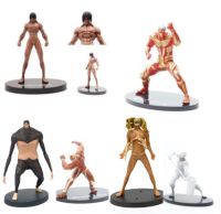 โจมตีTitan PVC Eren Yeagerหุ้มเกราะค้อนสงครามTitan Giant Action Figure Model Collectionของเล่น