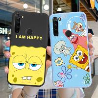 SpongeBob Patrick Star Phone Cover For Redmi Note 8 8T Back Cover Funny Soft Silicone Coque For Xiaomi Redmi Note8 8 T Note8T Phone Cases