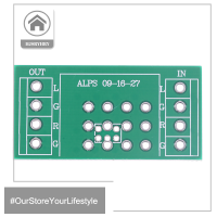 HITN 2pcs Potentiometer PCB Board สำหรับเครื่องขยายเสียง PCB สำหรับ ALPS 09 Type 16 Type 27 Type