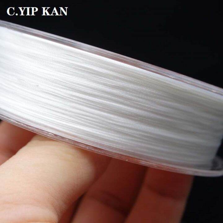 thick-0-2mm-pearl-string-no-elastic-fine-line-strong-wear-resistant-diy-millet-bead-bracelet-string-necklace-rope